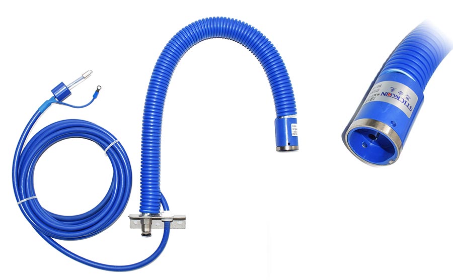 ST202H Ac Type Ion Wind Snake Nozzle With Big Round Head